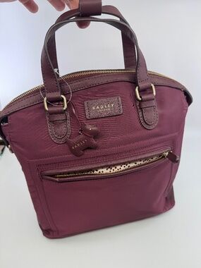 Radley London Convertible Nylon Crossbody/Backpack - Red - NWT